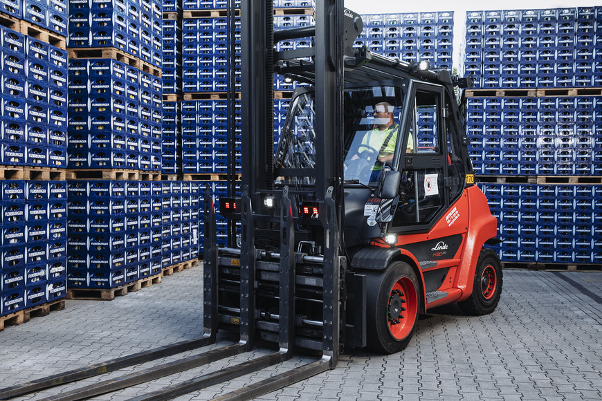 Cognex-Kameras im Logistikzentrum der Flensburger Brauerei